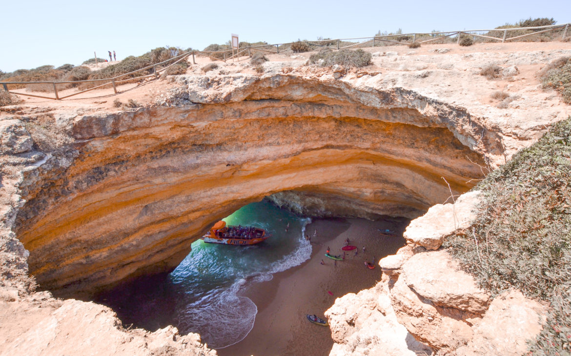 benagil nos plages coup de coeur en Algarve Notremondeux