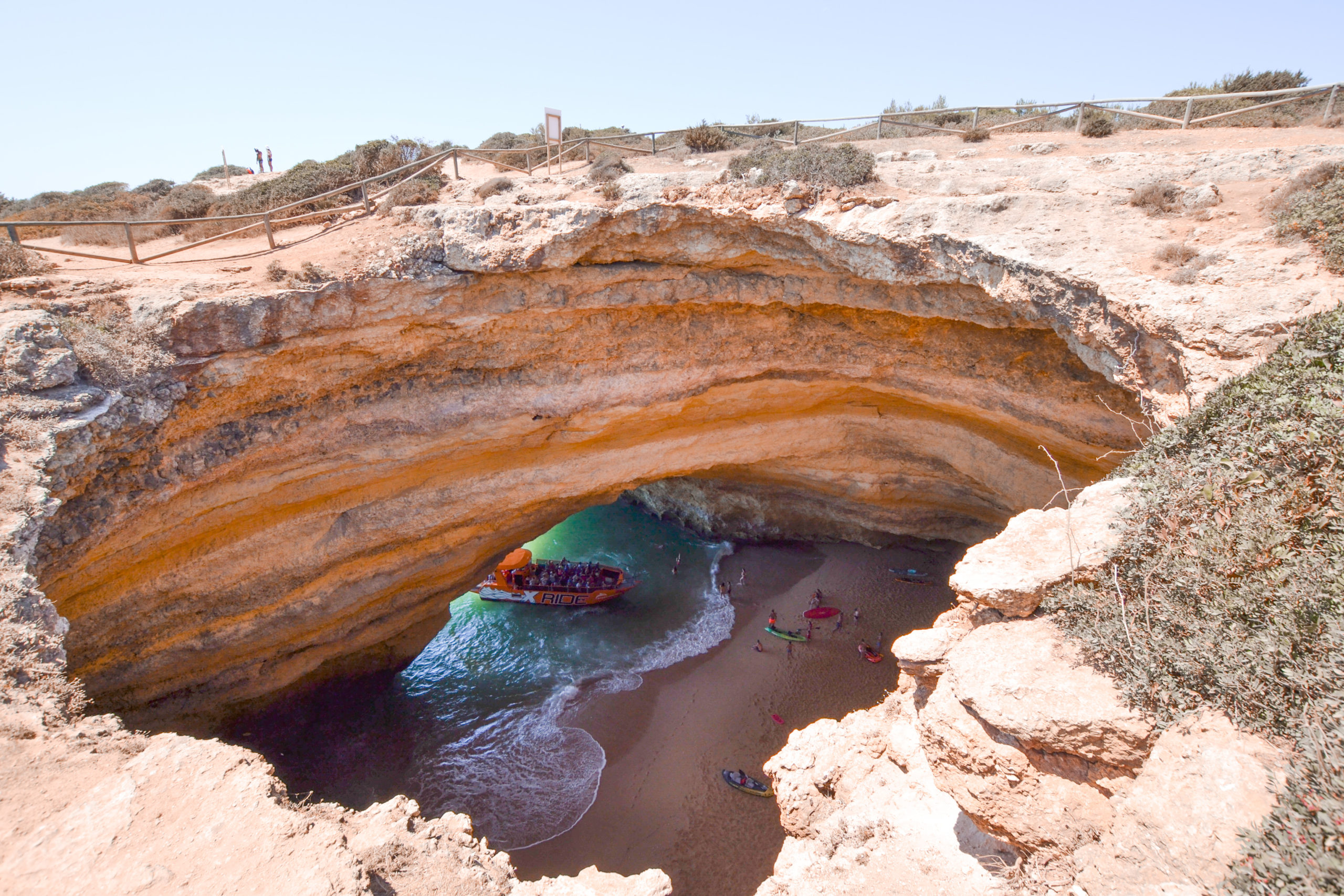 benagil nos plages coup de coeur en Algarve Notremondeux