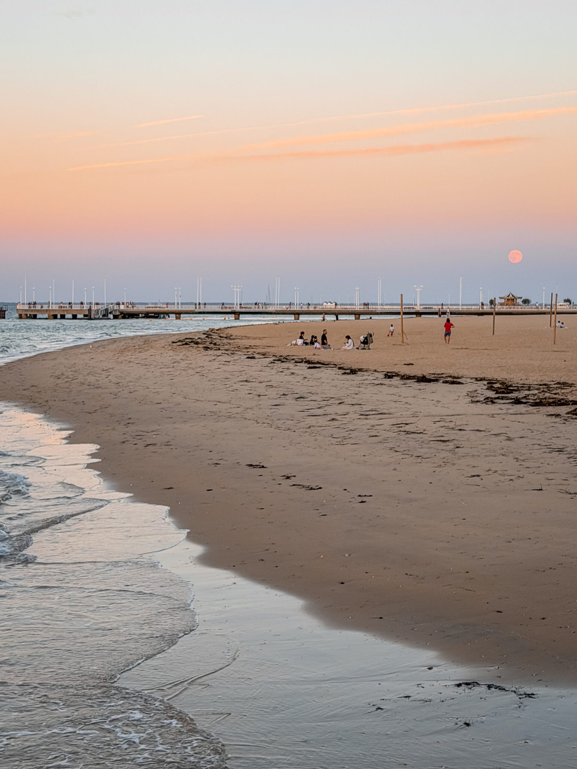 Coucher de soleil arcachon